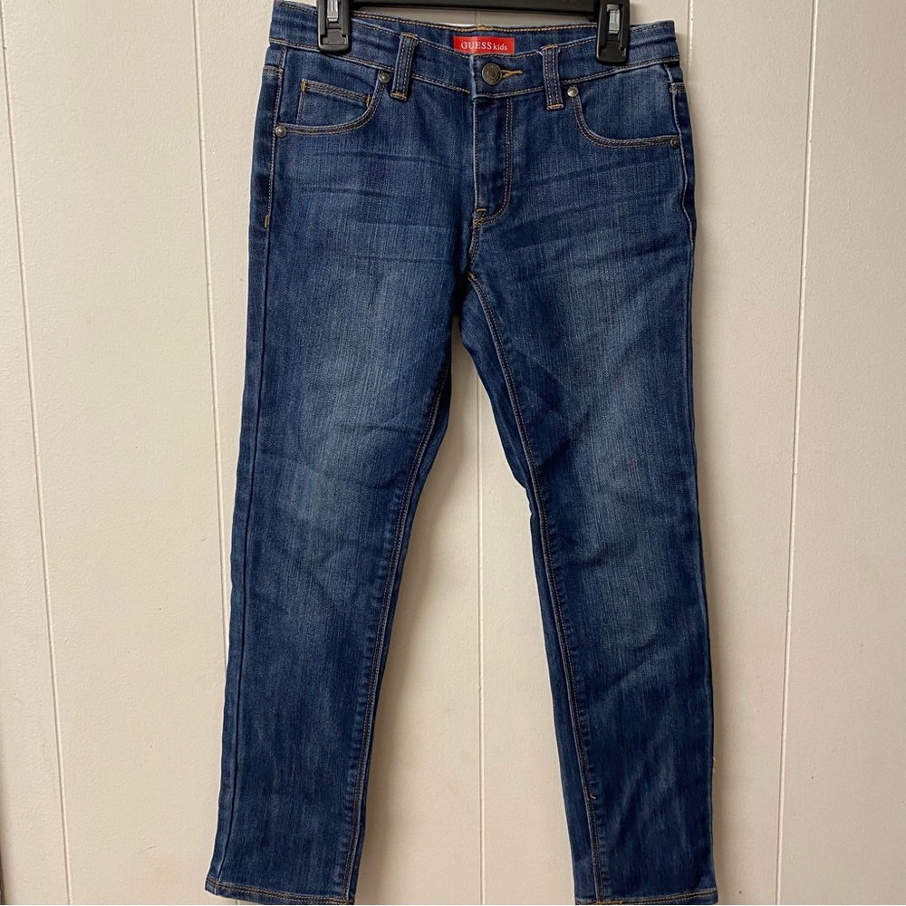 Guess Kids Boys Slim Jeans Size 8 Adjustable Waist